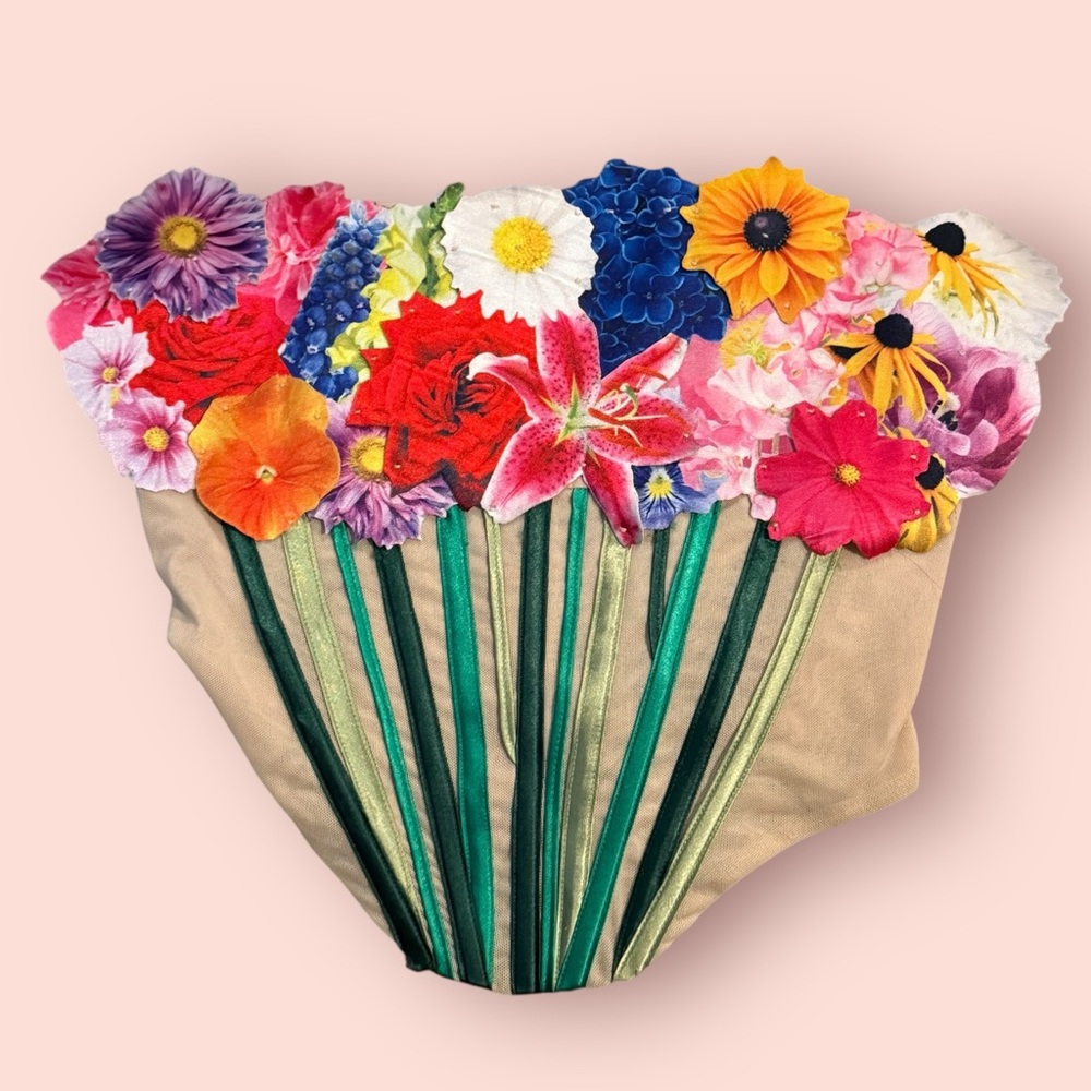 Tyler McGillivary Floral Bouquet Corset